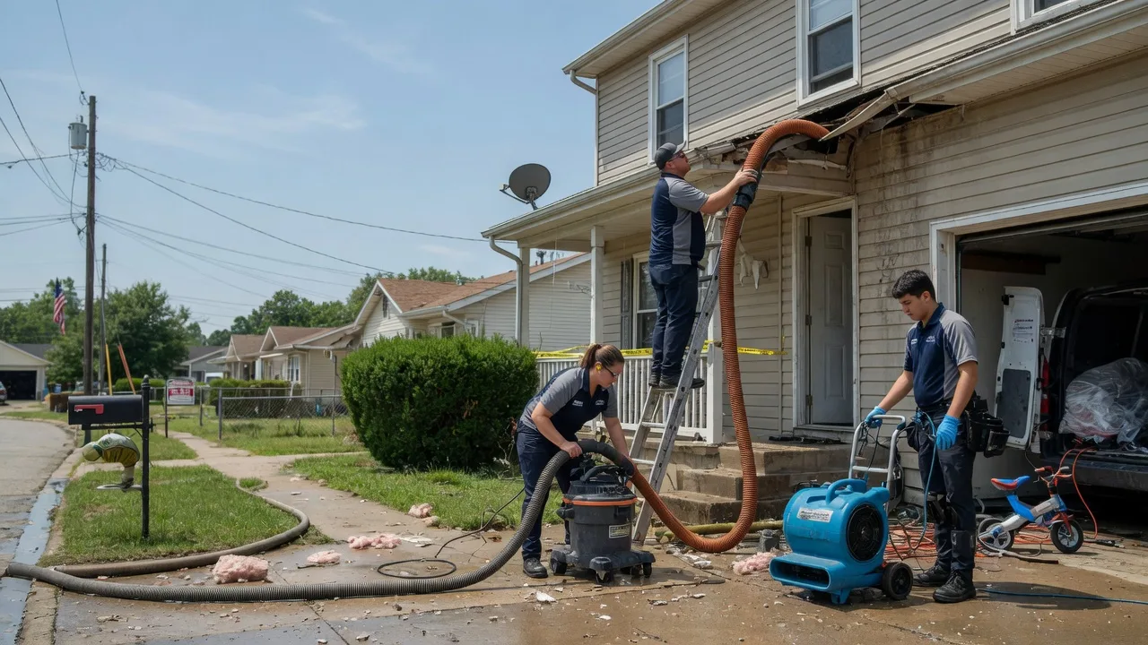 Water Damage Restoration in Marietta, IL near me